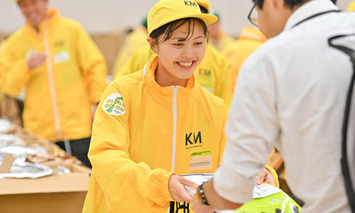 ビブス引渡