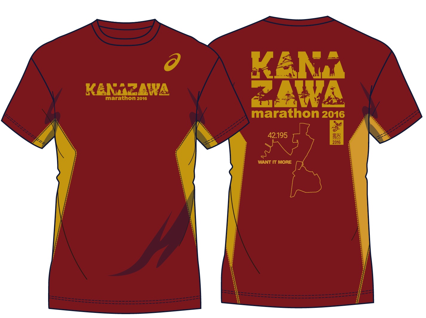 金沢マラソン組織委員会｜参加賞Ｔシャツのデザイン決定